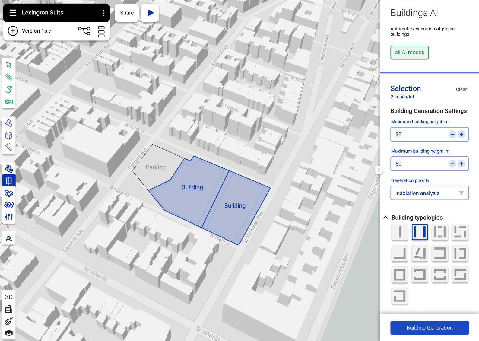 Анализ площадки